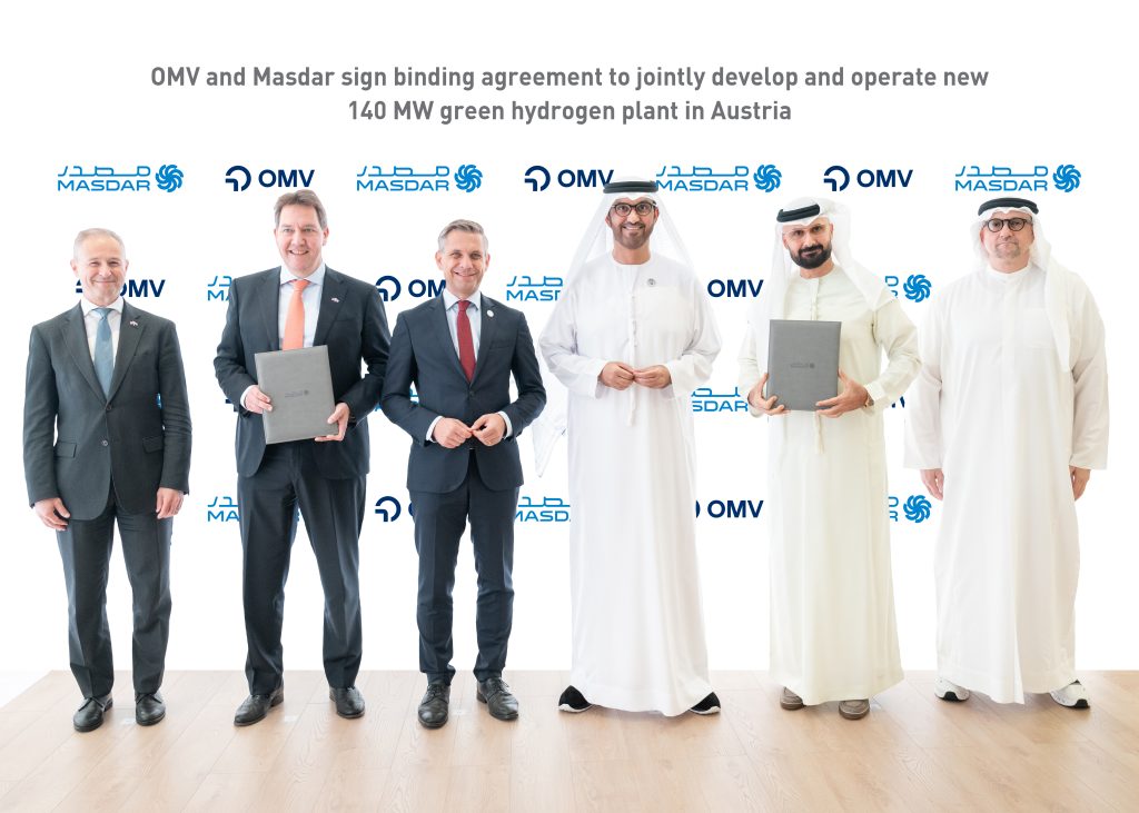 OMV und Masdar Gruppenfoto